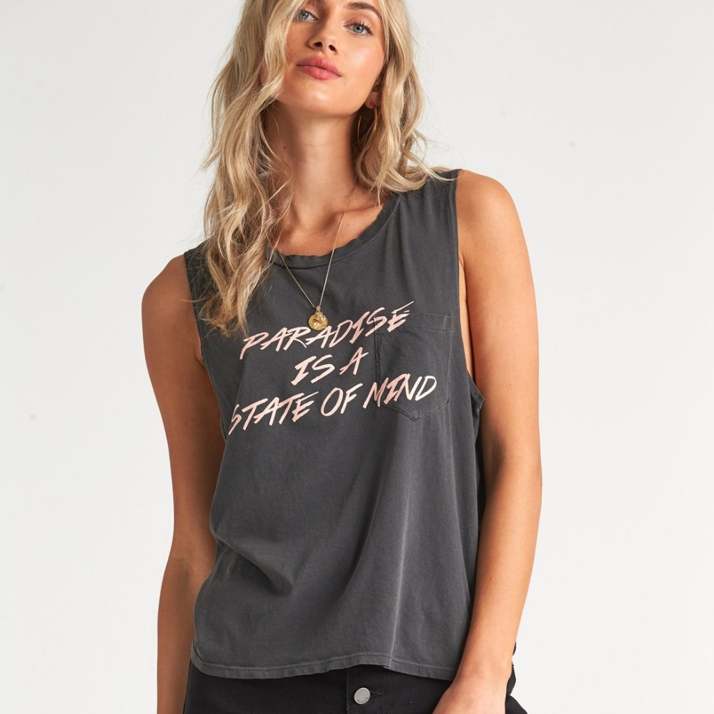 Billabong Paradise is a State of Mind tank size x-small